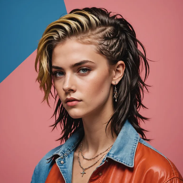 Современные тенденции в молодежных стрижках: женская прическа маллет как стильный выбор