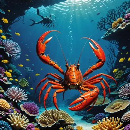 Лангусты и их загадочное плавание ночной порой: что скрывает морская глубина?