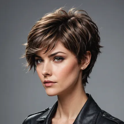Волчья стрижка на короткие волосы: стиль, который подчеркивает индивидуальность